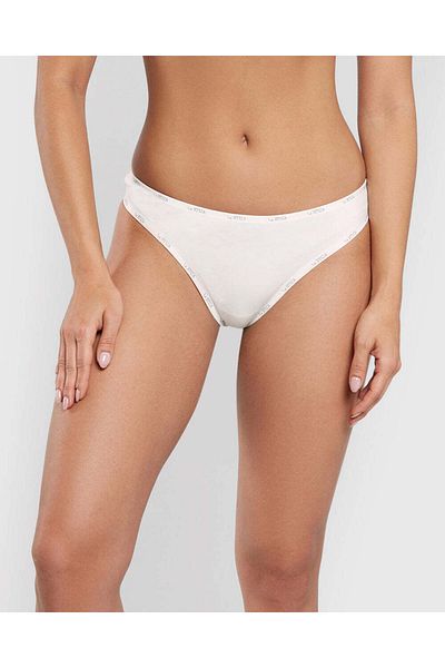 La senza Thong Panty With Logo Trim