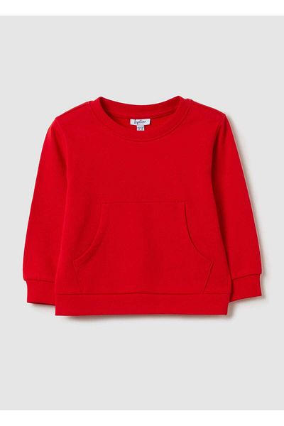 Ovs French Terry Sweatshirt With Pouch Pocket