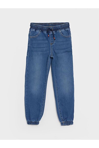 LC Waikiki Beli Lastikli Erkek Çocuk Jogger Jean Pantolon (W3)