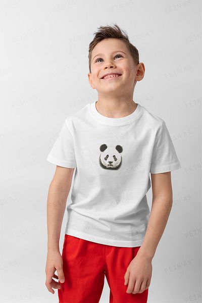 feinas Παιδικό Tshirt - Panda