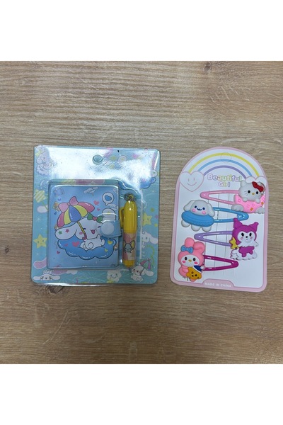 BUCHE Kız Çocuk Tokalı Hediye Seti Doğum Günü