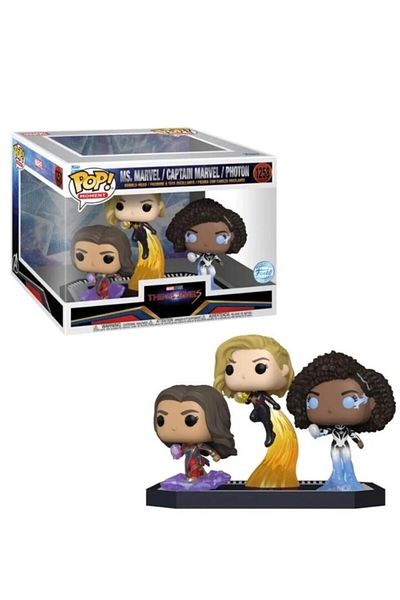 Funko Pop! Moments 1258 the Marvels Ms Marvel Captain Marvel