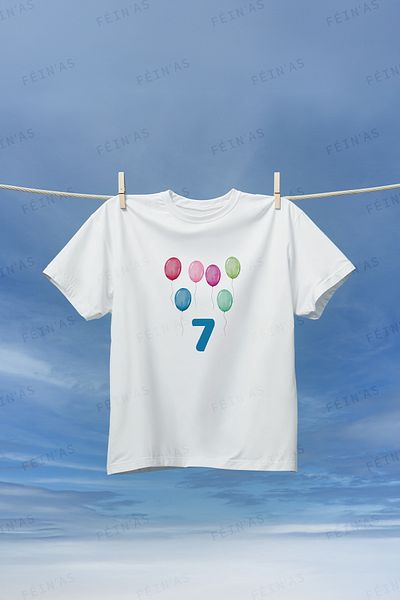 feinas Παιδικό Tshirt - Γενέθλια 7 ετών
