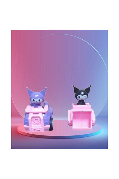MOAWAVE Set of 2 Car Figurines 7x7x4 cm Kuromi MOAWAVE™ type