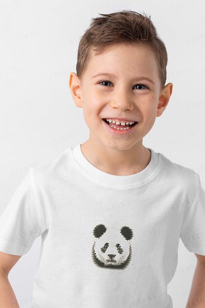 feinas Παιδικό Tshirt - Panda