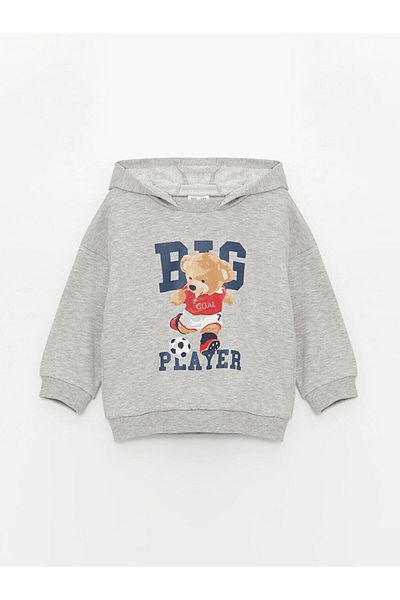 LC Waikiki Long Sleeve Baby Boy Hoodie and Sweatpants 2-Piece Set (W3)