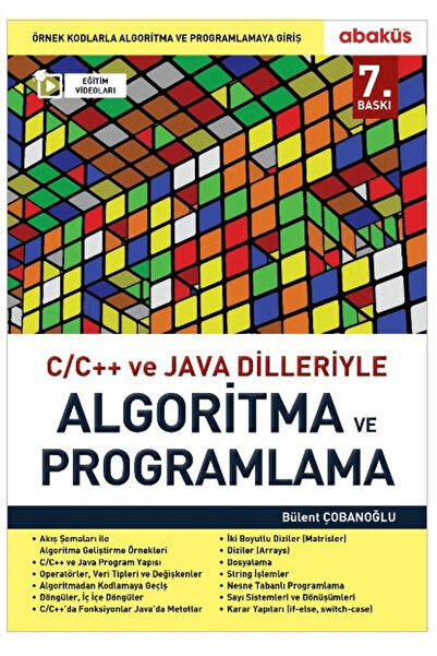 Abaküs Kitap C/C ve Java Dilleriyle Algoritma ve Programlama