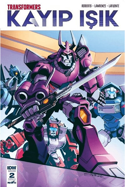 Presstij Kitap Transformers Kayıp Işık Bölüm 2 Kapak A