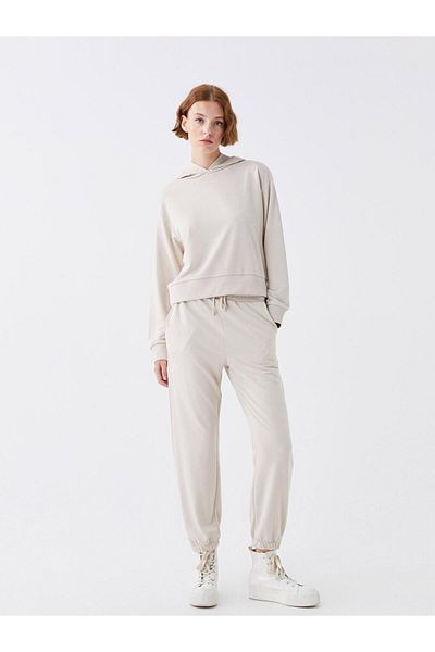 LC Waikiki Pantaloni de sport pentru jogger, cu talie elastică pentru femei (W3)