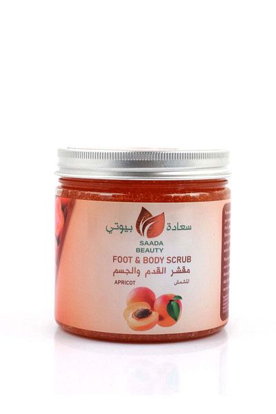 SAADA BEAUTY Foot and Body Scrub with Apricot 500 ml