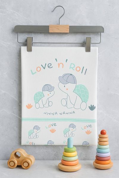 MİLAYS LİFE HOME COLLECTİON Combed Cotton Cute Animal Figured Baby Blanket