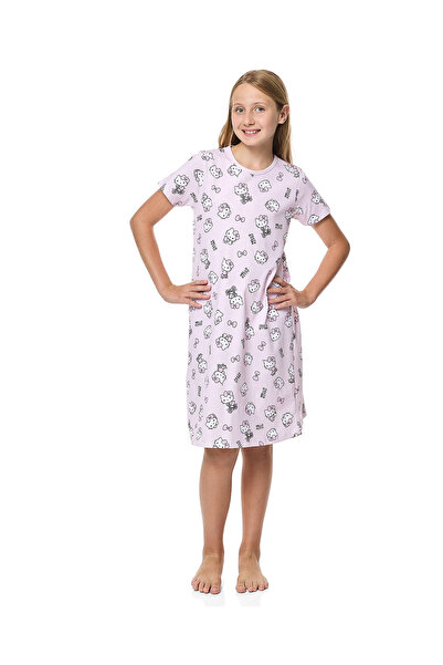 R&B 2 Pack Stitch Print Nightdresses