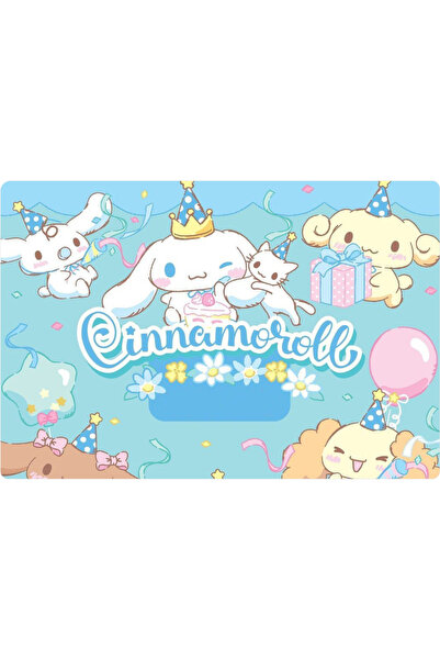 BatıDoğu Cinnamoroll Dikdörtgen Pasta Yenilebilir Resim Baskı 28*19 cm