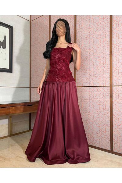toog Burgundy sleeveless dress