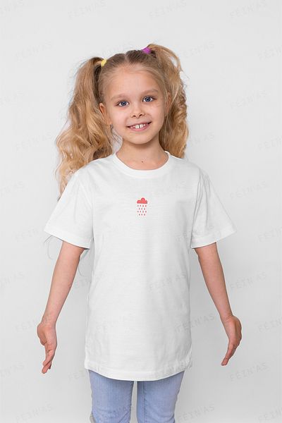 feinas Παιδικό Tshirt - Βροχή