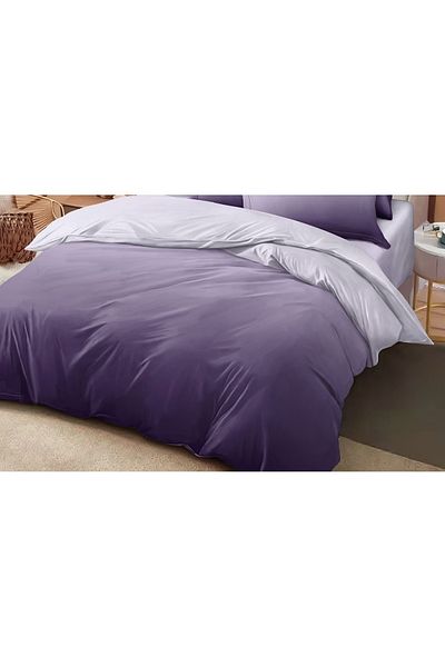 CHIRASO FINE Cotton Bedding Set, ELASTIC Sheet 180x200+25cm, Duvet Cover 200x230cm 4 Pillowcases