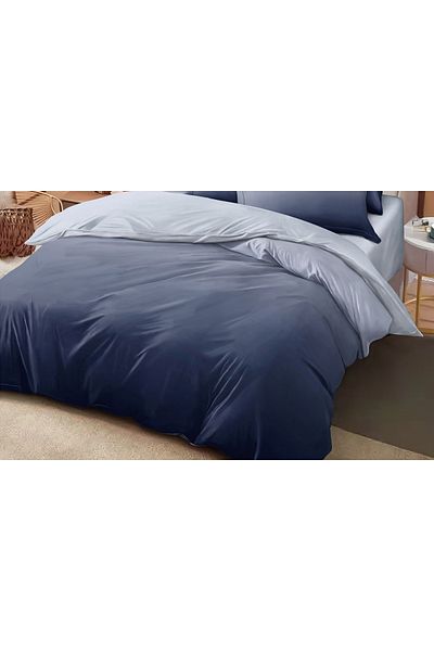 CHIRASO FINE Cotton Bedding Set, ELASTIC Sheet 180x200+25cm, Duvet Cover 200x230cm 4 Pillowcases