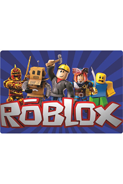 BatıDoğu Roblox Dikdörtgen Pasta Yenilebilir Resim Baskı 28*19 cm