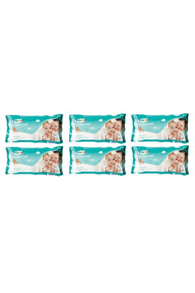 lupilu Comfort Baby Wet Wipes, Big Pack 6x80, 480 pieces