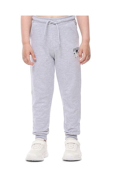 R&B Gray BOYS KNIT BOTTOM 2-8Y