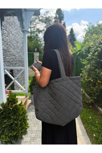 KaiHome Dottie Polka Dot Tote / Τσάντα αγορών