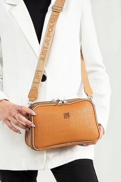 Just Polo Women's Adjustable Strap Stylish Crossbody and Shoulder Bag Suitable for Daily Use P234023Mh