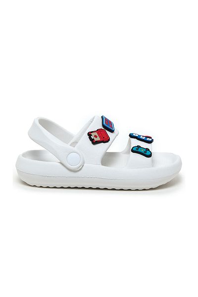 R&B Ivory KIDS BOYS SLIPPERS 25-30