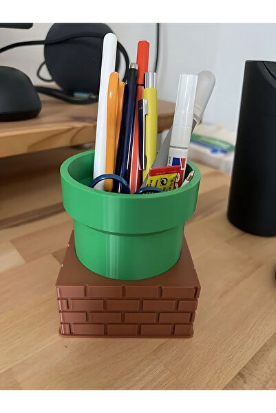 BaBaWoSs Φιγούρα θήκης στυλό Mario με ποιοτική εκτύπωση