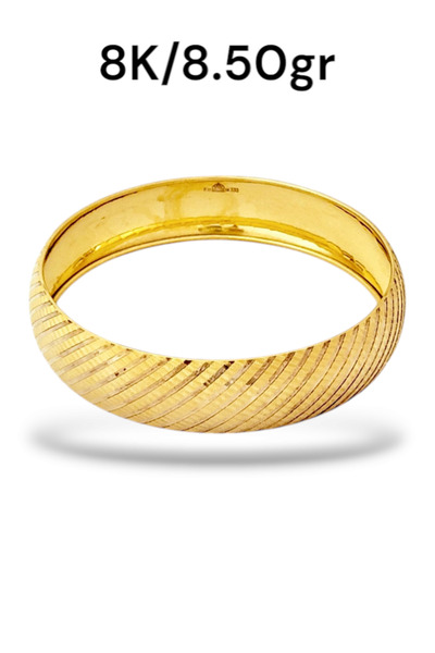 ALTINTARZ GOLD&ACCESORİES 8.50 Gram Çizgili Altın Bilezik