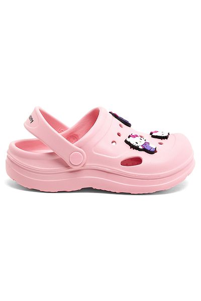 R&B Pink KIDS GIRLS CLOGS CHARACTER 26-31