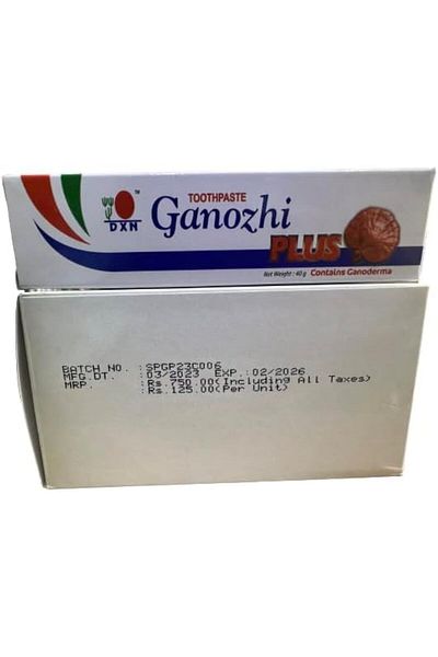 DXN Truly Grow Ganozhi Plus Toothpaste 40gm (Pack of 2)