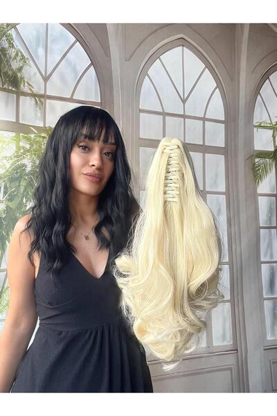 Suzan Peruk Tokalı Mandallı Postiş At Kuyruğu Tak ve çık