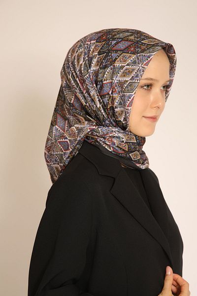 BERCHEM SCARF Akel Ethnic Patterned Scarf – Modern and Colorful Combinations Indispensable