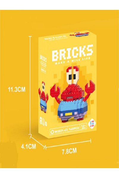 misotrend Crab Bricks Block Set