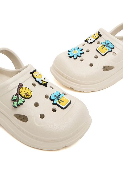 R&B Sand KIDS GIRLS CLOGS 26-31