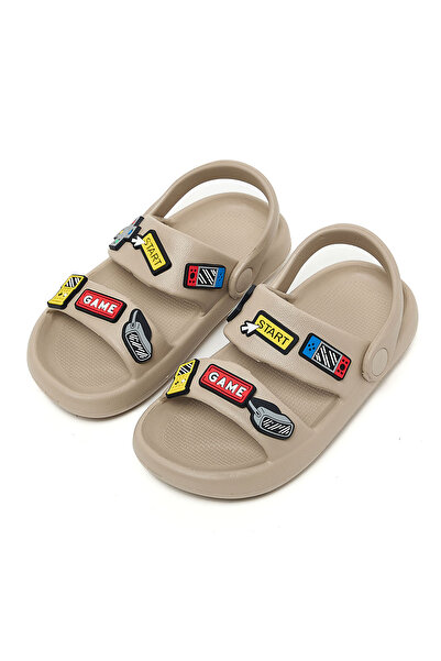 R&B Grey BOYS SLIPPERS 31-36