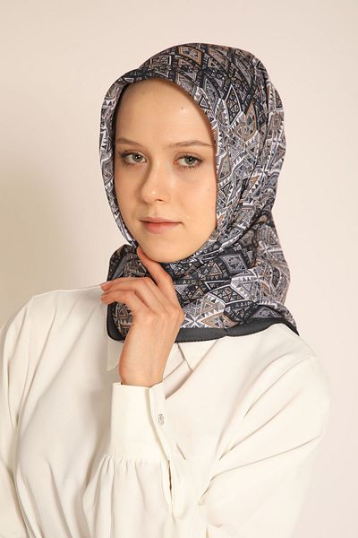 BERCHEM SCARF Akel Ethnic Patterned Scarf – Modern and Colorful Combinations Indispensable