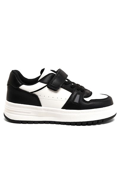 R&B Black BOYS CASUAL SHOE 32-37
