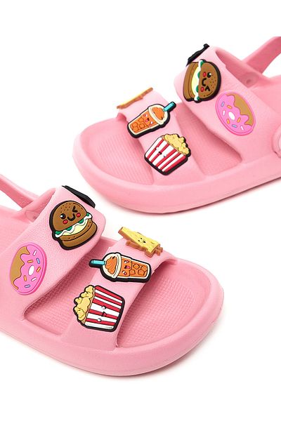 R&B Pink KIDS GIRLS SLIPPERS 25-30