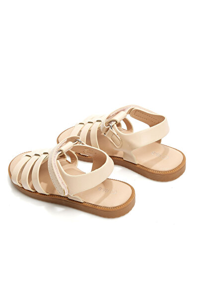 R&B Ecru Melange INFANT GIRLS SANDALS 21-25