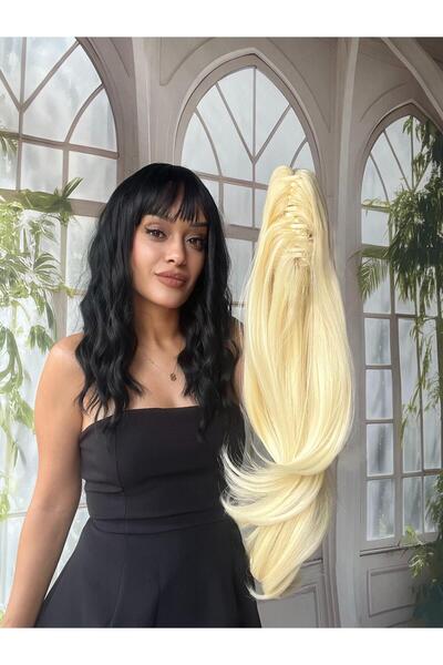 Suzan Peruk At kuyruğu Postiş Mandallı Tokalı Saç eklentisi