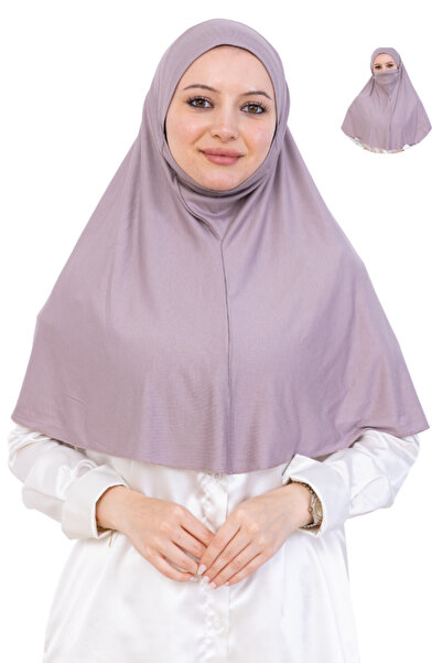 Modish Group Eșarfă pentru cap gata de folosit Îmbrăcăminte islamică practică Turban din păr înclinat din bumbac pieptănat Eșarfă moale pentru rugăciune