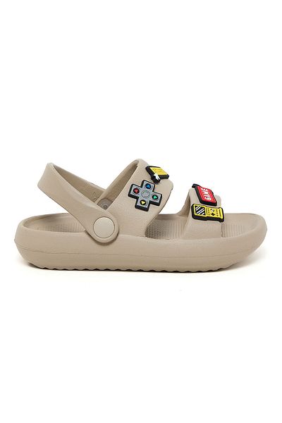 R&B Grey BOYS SLIPPERS 31-36