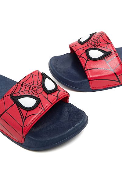 R&B Navy Blue KIDS BOYS SLIDERS CHARACTER 26-31