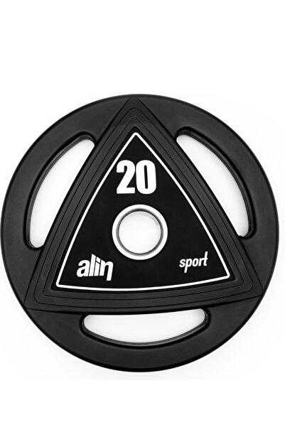 Genel Markalar ALİN Sport 20 KG Profesyonel Kauçuk Kaplı Olimpik Plaka / Ağır...