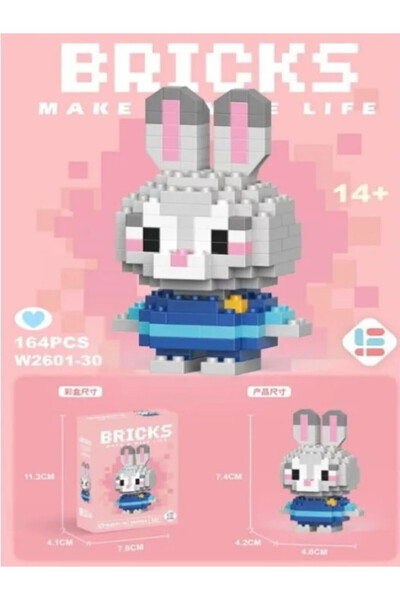 misotrend Tavşan Bricks Block Seti