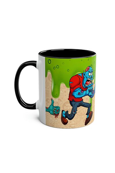 DUBLEMETRE Zombie Pattern Printed Mug