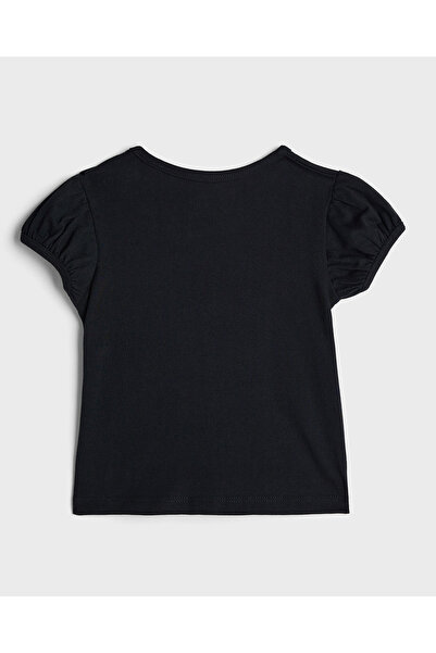 R&B Black BASIC TEE 0-24M