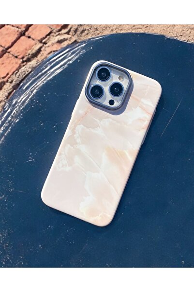 KILIF HOUSE Iphone 15 Uyumlu Premium Marble Gizli Magsafe Destekli Kılıf