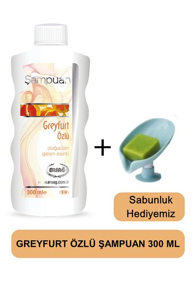 Ersağ Grapefruit Extract Shampoo 300 ml - Soap Dispenser Our Gift 318-07